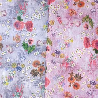 Linen Slub Digital Print No. 8